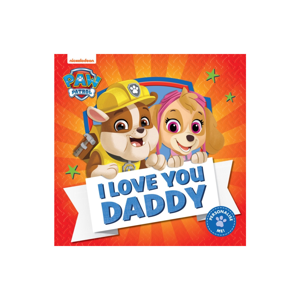 Produktbild för PAW Patrol Picture Book – I Love You Daddy (häftad, eng)