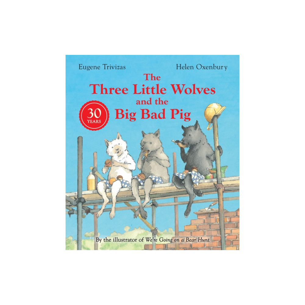Produktbild för Three Little Wolves And The Big Bad Pig (häftad, eng)