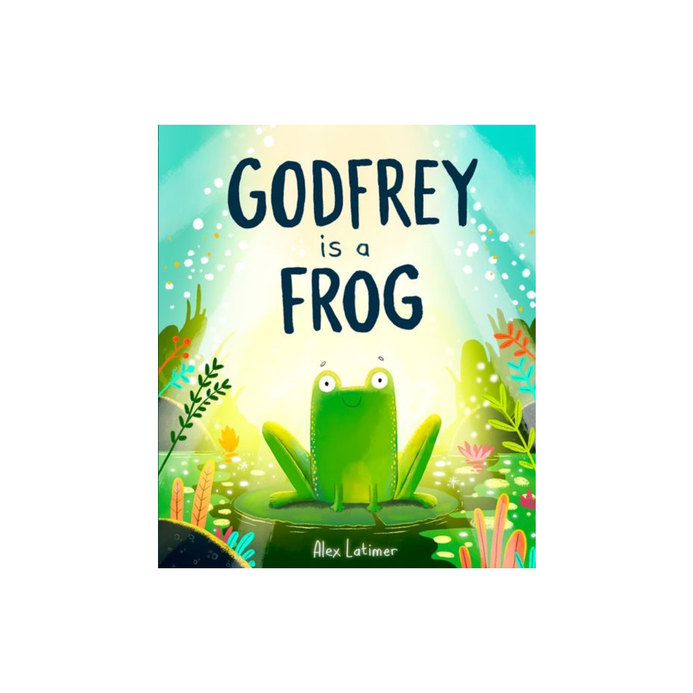 Produktbild för Godfrey is a Frog (häftad, eng)