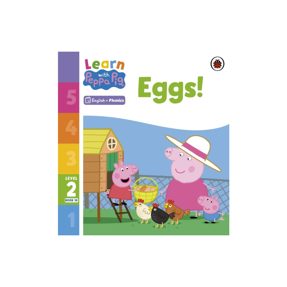 Produktbild för Learn with Peppa Phonics Level 2 Book 10 – Eggs! (Phonics Reader) (häftad, eng)