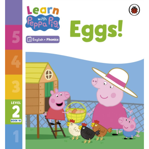Penguin Random House Children's UK Learn with Peppa Phonics Level 2 Book 10 – Eggs! (Phonics Reader) (häftad, eng)