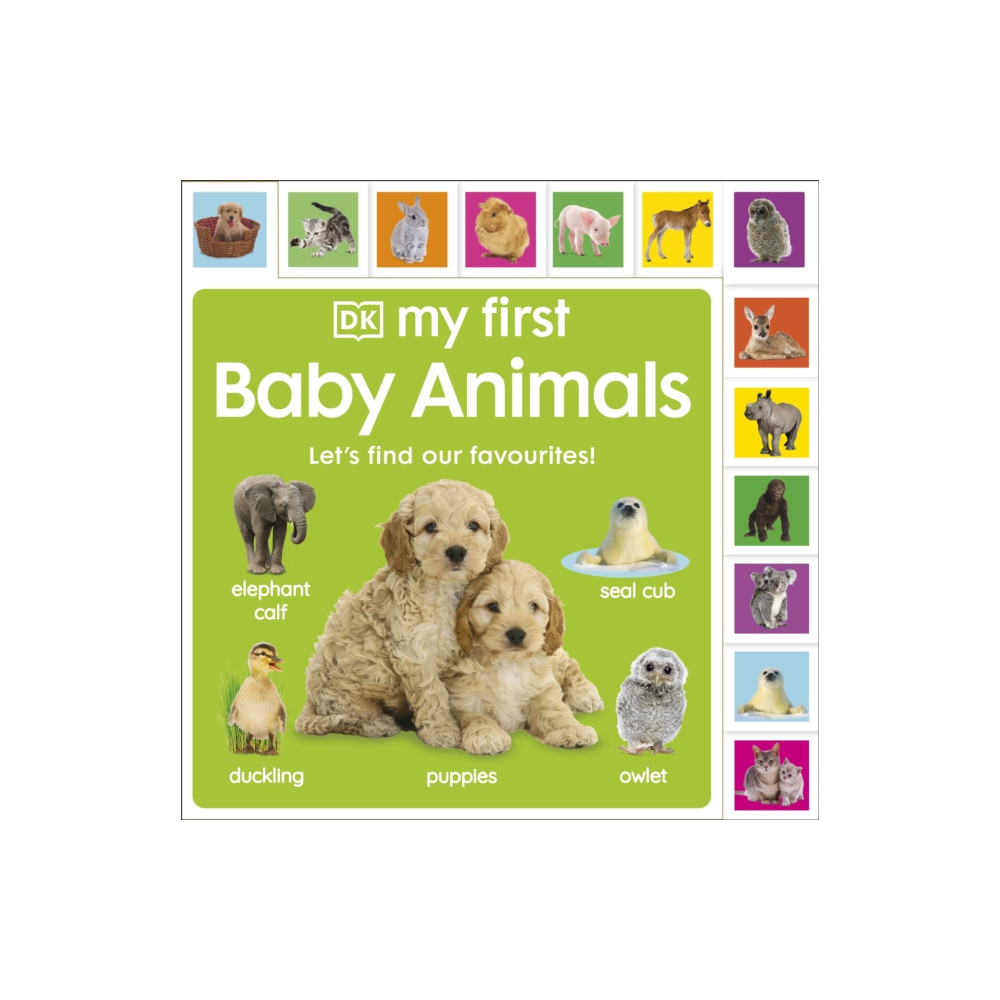 Produktbild för My First Baby Animals: Let's Find Our Favourites! (bok, board book, eng)
