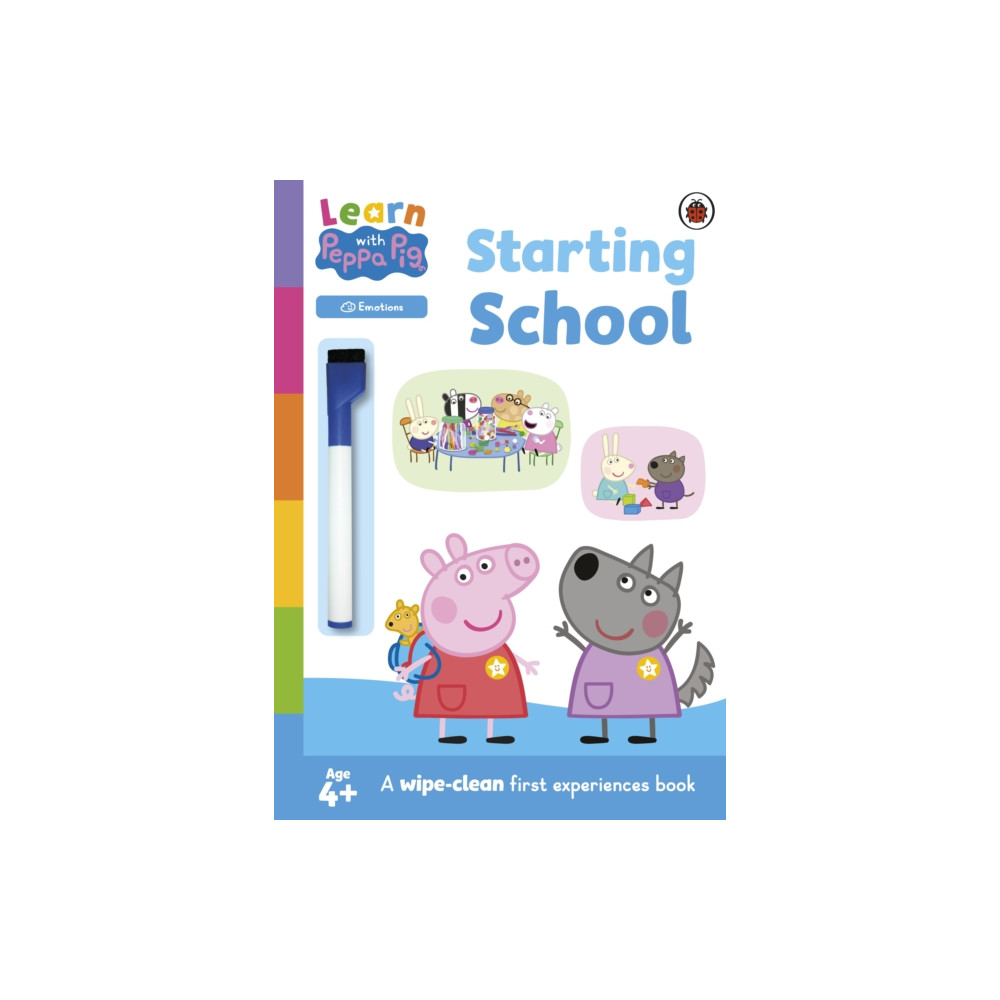 Produktbild för Learn with Peppa: Starting School wipe-clean activity book (häftad, eng)