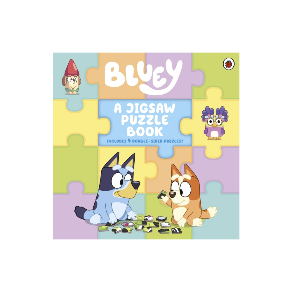 Produktbild för Bluey: A Jigsaw Puzzle Book (bok, board book, eng)