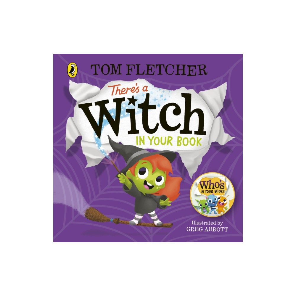 Produktbild för There's a Witch in Your Book (bok, board book, eng)
