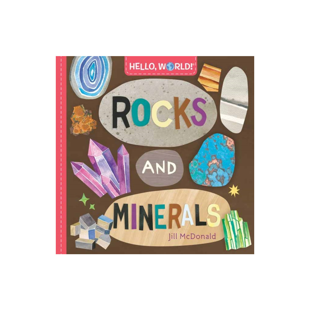 Produktbild för Hello, World! Rocks and Minerals (bok, board book, eng)