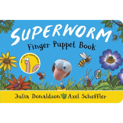 Scholastic Superworm Finger Puppet Book - the wriggliest, squiggliest superhero ever! (inbunden, eng)