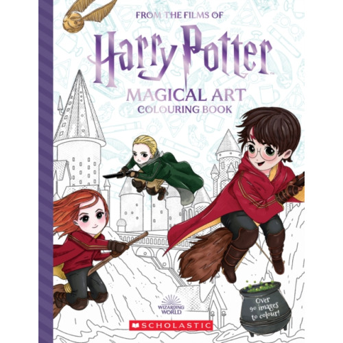 Scholastic Harry Potter: Magical Art Colouring Book (häftad, eng)