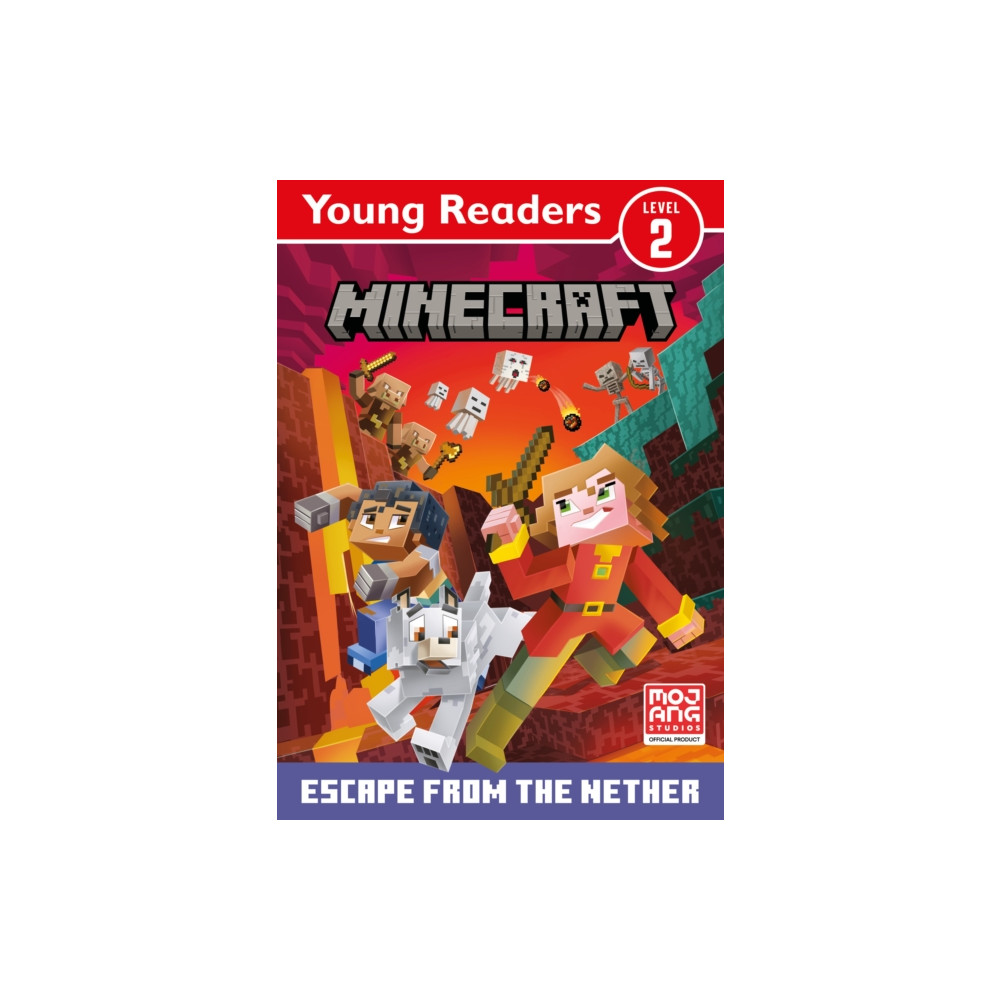 Produktbild för Minecraft Young Readers: Escape from the Nether! (häftad, eng)