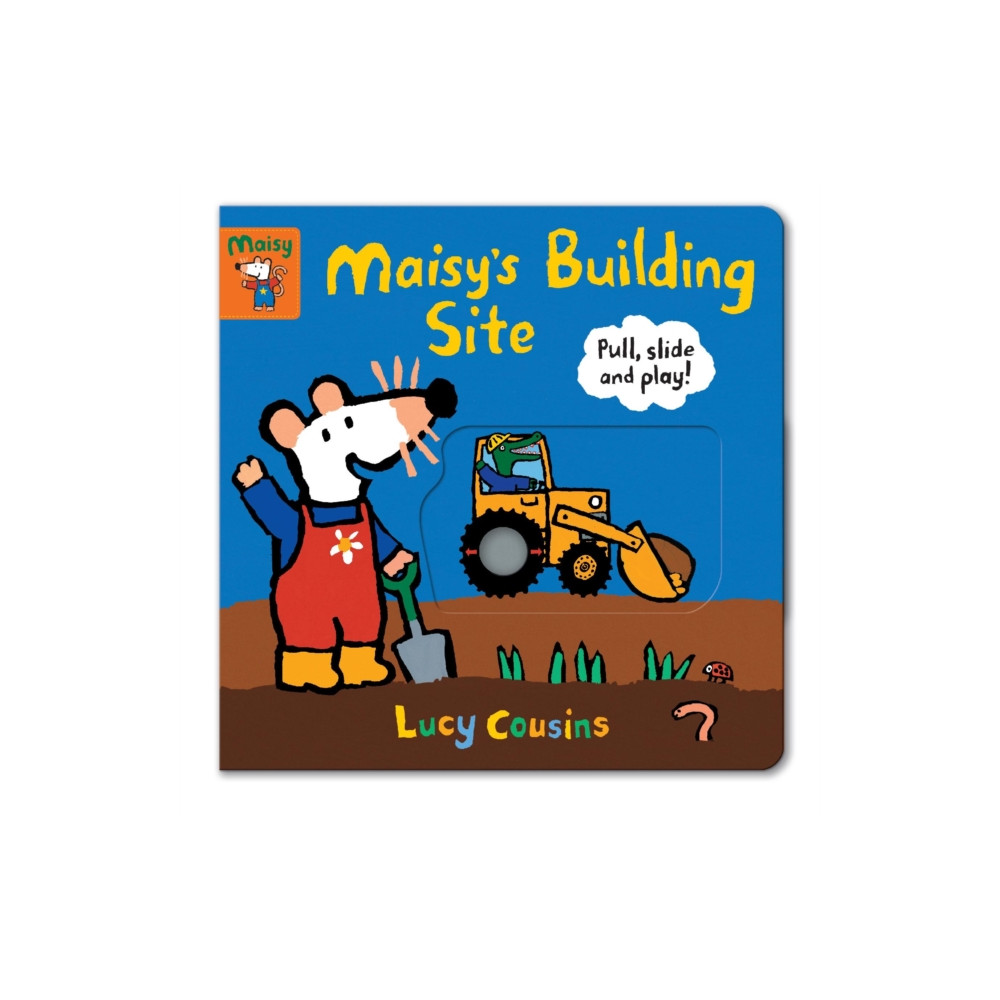 Produktbild för Maisy's Building Site: Pull, Slide and Play! (bok, board book, eng)