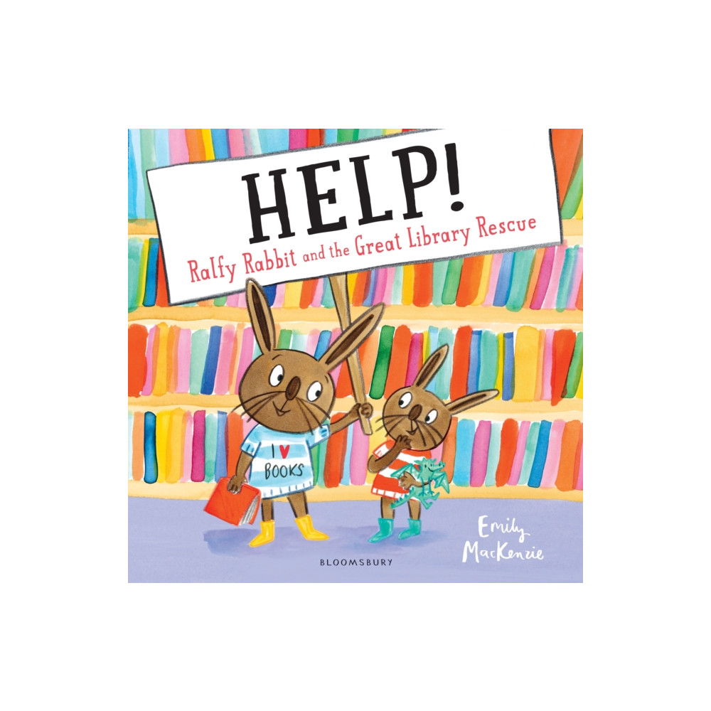 Produktbild för HELP! Ralfy Rabbit and the Great Library Rescue (häftad, eng)