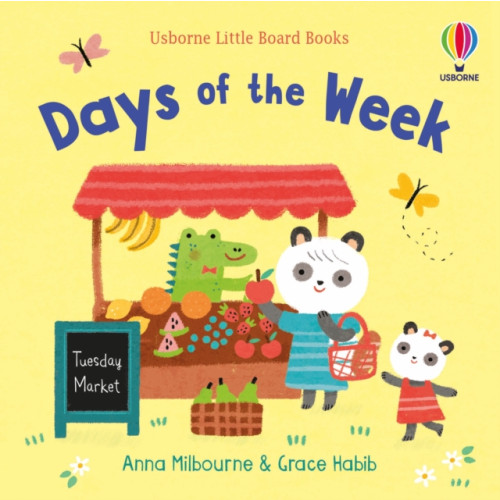 Usborne Publishing Ltd Days of the week (bok, board book, eng)