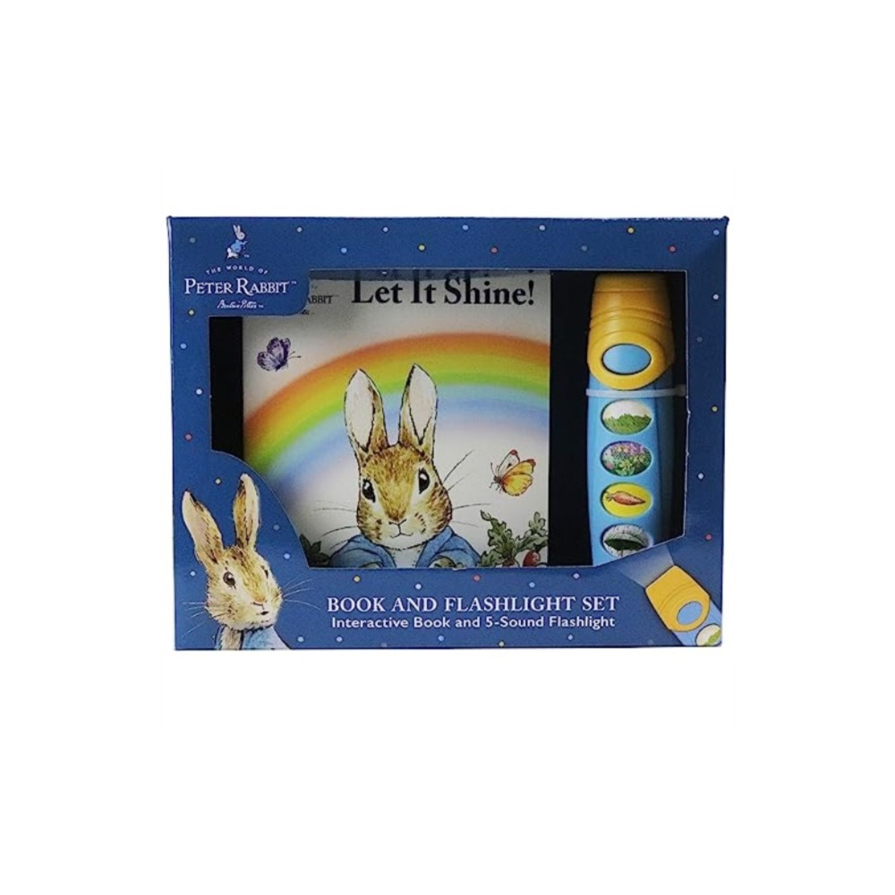 Produktbild för World of Peter Rabbit Let it Shine Book and 5 Sound Flashlight Set (inbunden, eng)