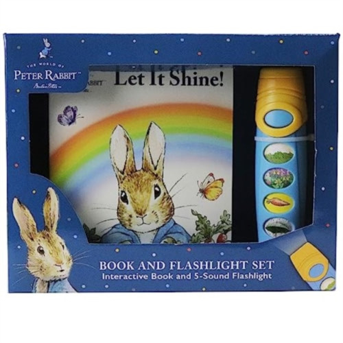 Phoenix International Publications, Incorporated World of Peter Rabbit Let it Shine Book and 5 Sound Flashlight Set (inbunden, eng)