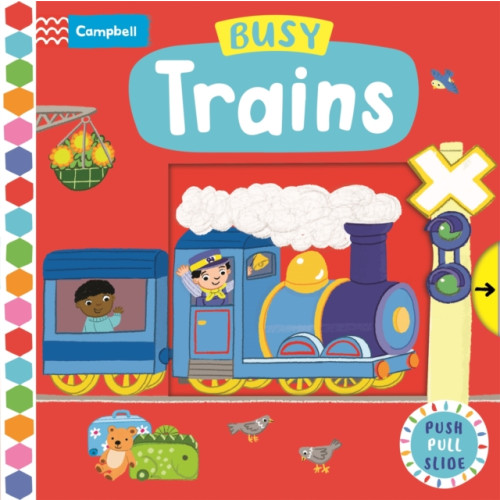 Pan Macmillan Busy Trains (bok, board book, eng)