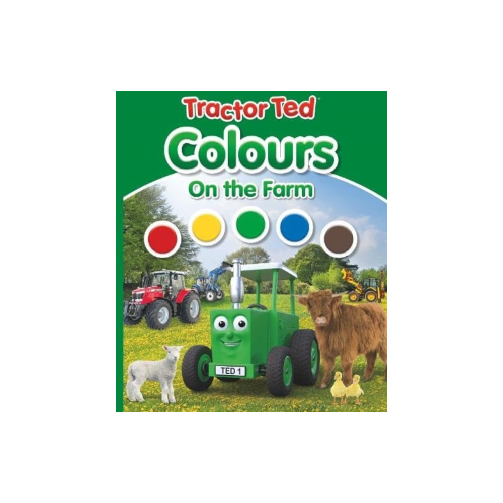 Produktbild för Tractor Ted Colours on the Farm (inbunden, eng)