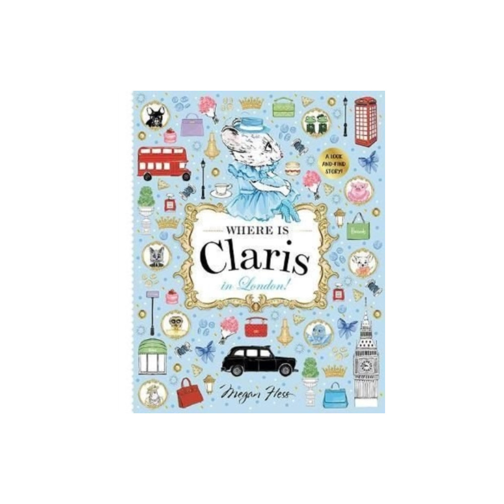 Produktbild för Where is Claris in London! (inbunden, eng)