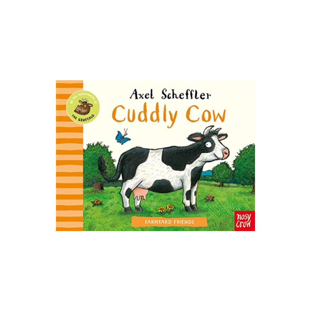 Produktbild för Farmyard Friends: Cuddly Cow (bok, board book, eng)