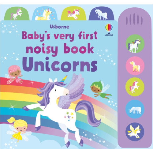 Usborne Publishing Ltd Baby's Very First Noisy Book Unicorns (bok, board book, eng)