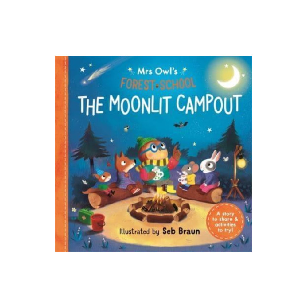 Produktbild för Mrs Owl’s Forest School: The Moonlit Campout (häftad, eng)