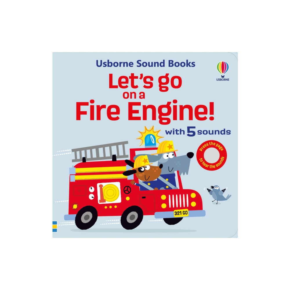 Produktbild för Let's go on a Fire Engine (bok, board book, eng)