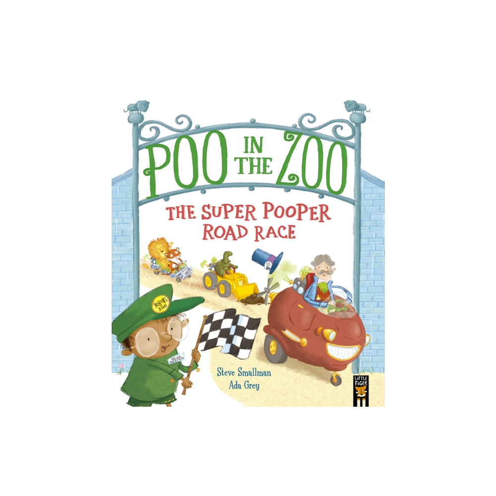 Produktbild för Poo in the Zoo: The Super Pooper Road Race (häftad, eng)