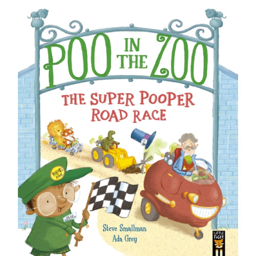 Little Tiger Press Group Poo in the Zoo: The Super Pooper Road Race (häftad, eng)