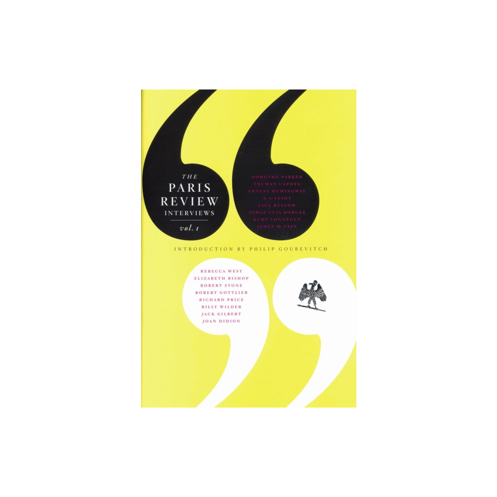 Produktbild för The Paris Review Interviews: Vol. 1 (häftad, eng)