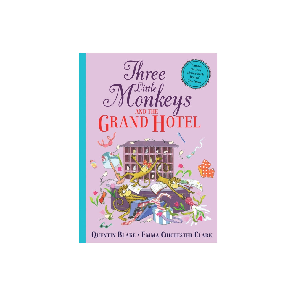 Produktbild för Three Little Monkeys and the Grand Hotel (häftad, eng)