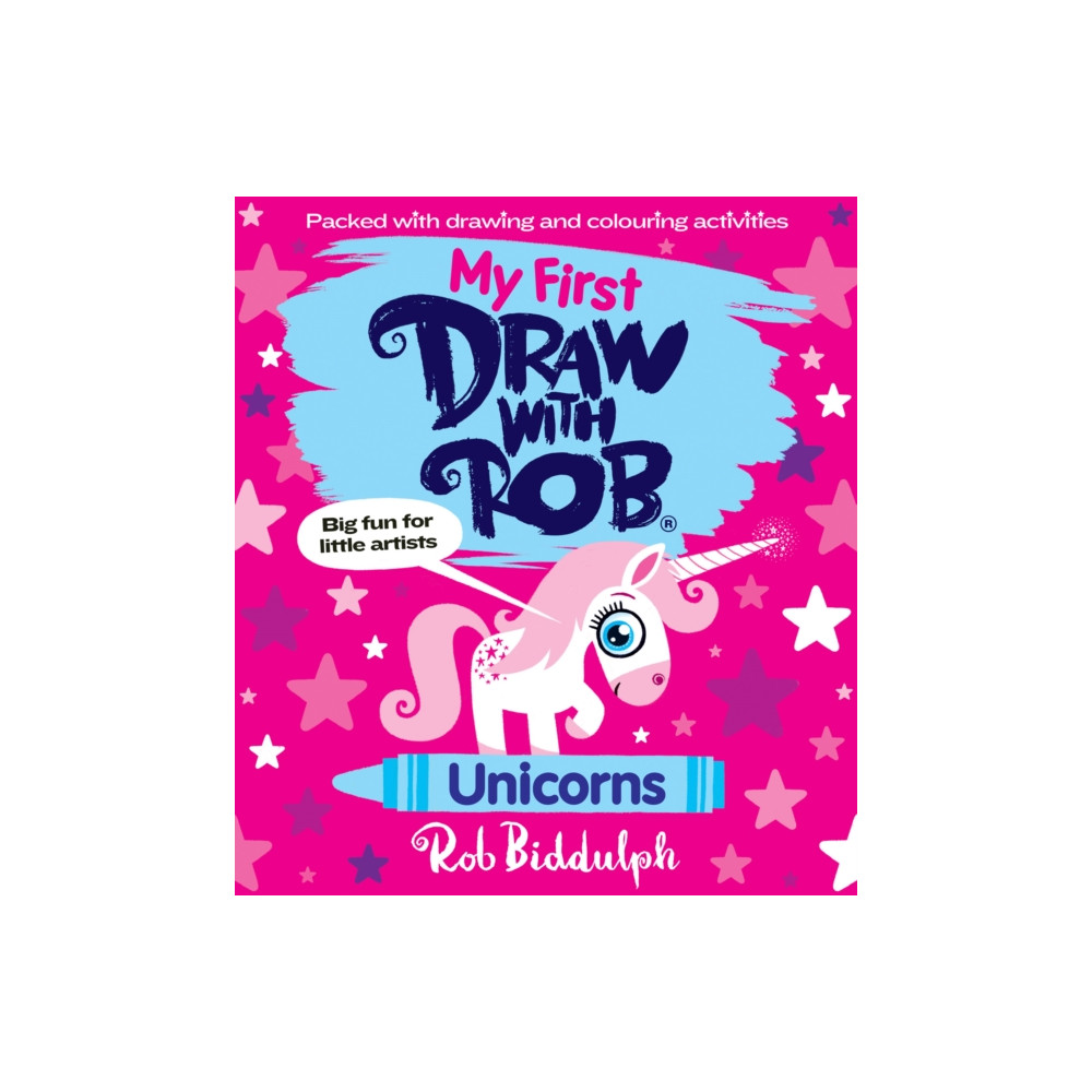 Produktbild för My First Draw With Rob: Unicorns (häftad, eng)