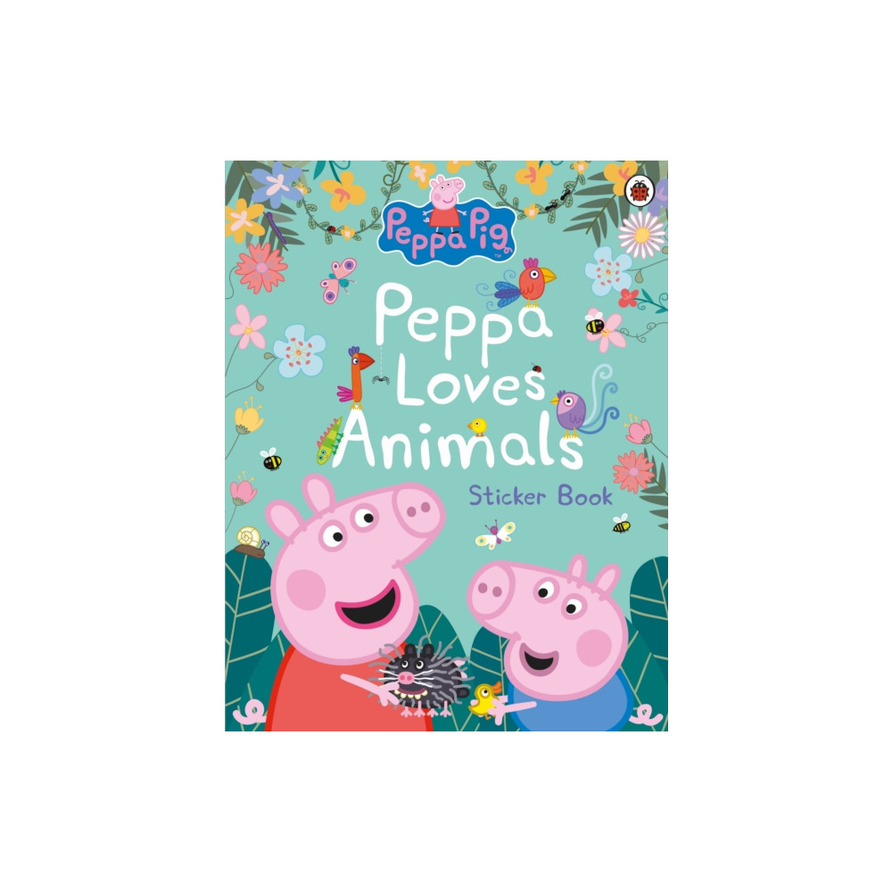 Produktbild för Peppa Pig: Peppa Loves Animals (häftad, eng)