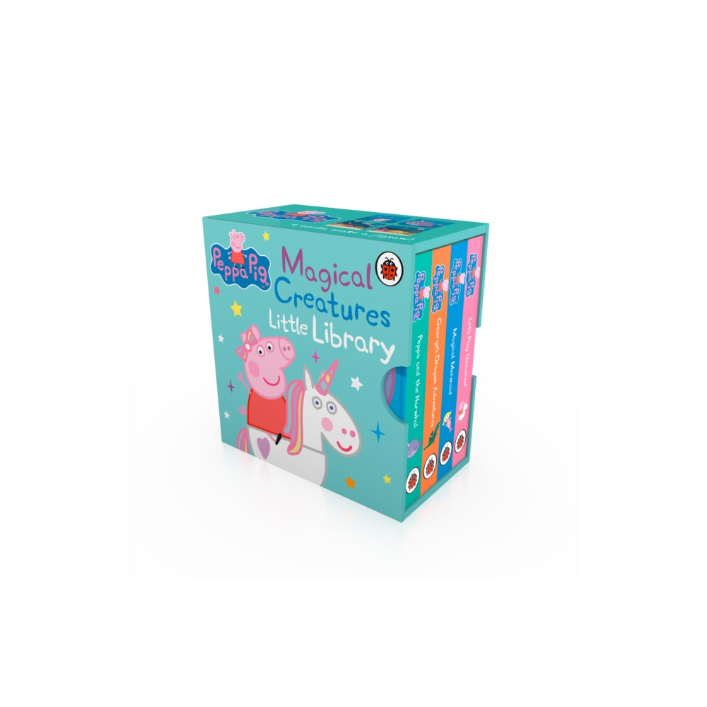 Produktbild för Peppa Pig: Peppa's Magical Creatures Little Library (inbunden, eng)