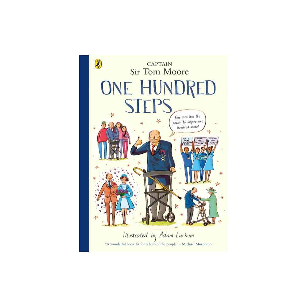 Produktbild för One Hundred Steps: The Story of Captain Sir Tom Moore (häftad, eng)