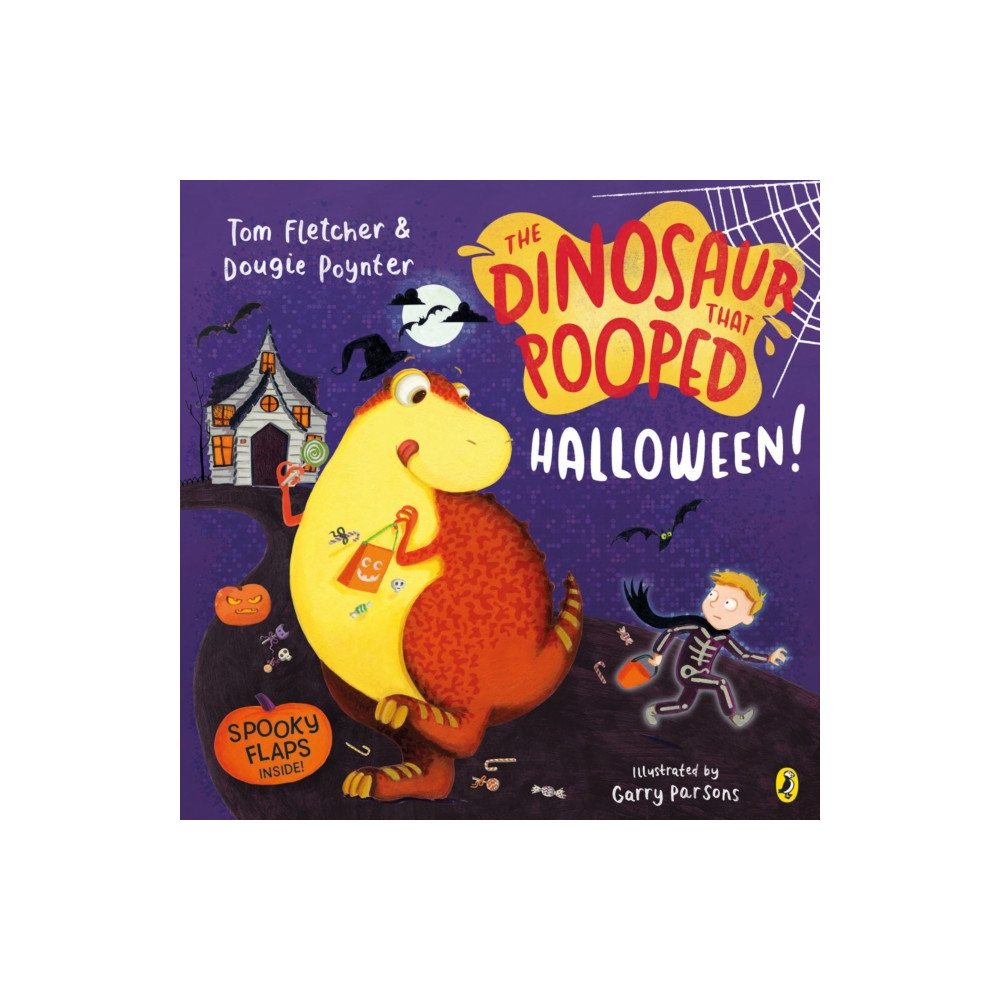Produktbild för The Dinosaur that Pooped Halloween! (häftad, eng)