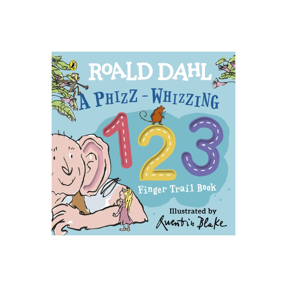 Produktbild för Roald Dahl: A Phizz-Whizzing 123 Finger Trail Book (bok, board book, eng)
