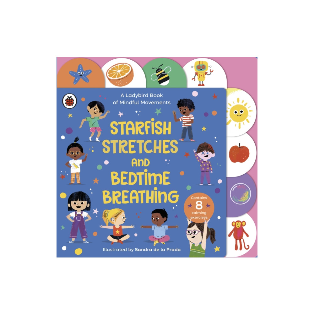Produktbild för Starfish Stretches and Bedtime Breathing (bok, board book, eng)