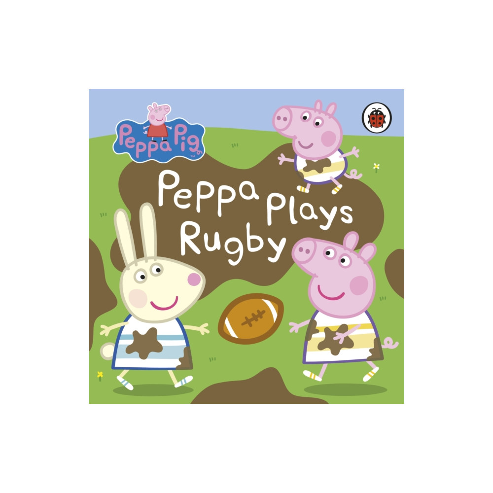 Produktbild för Peppa Pig: Peppa Plays Rugby (bok, board book, eng)