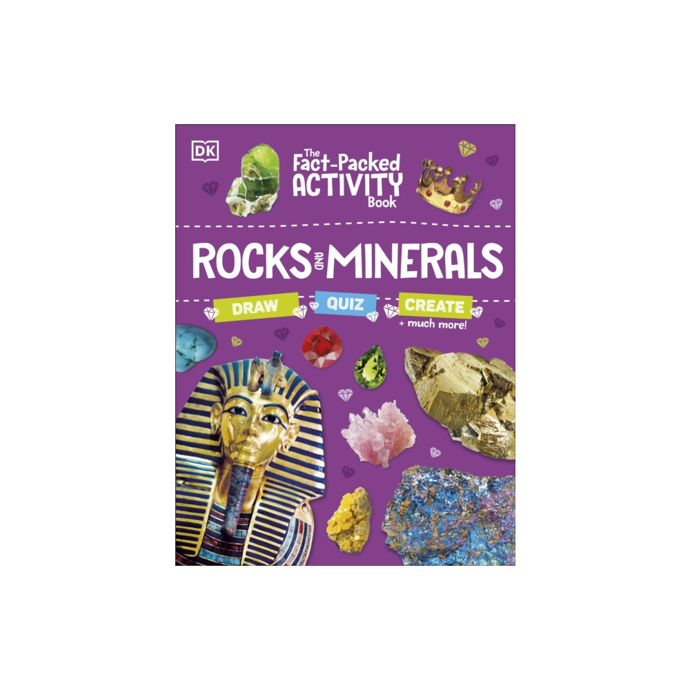 Produktbild för The Fact-Packed Activity Book: Rocks and Minerals (häftad, eng)