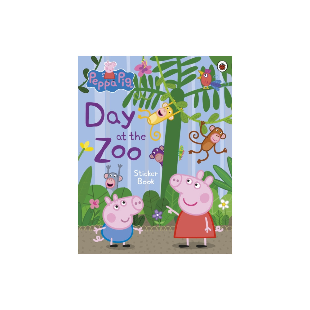 Produktbild för Peppa Pig: Day at the Zoo Sticker Book (häftad, eng)