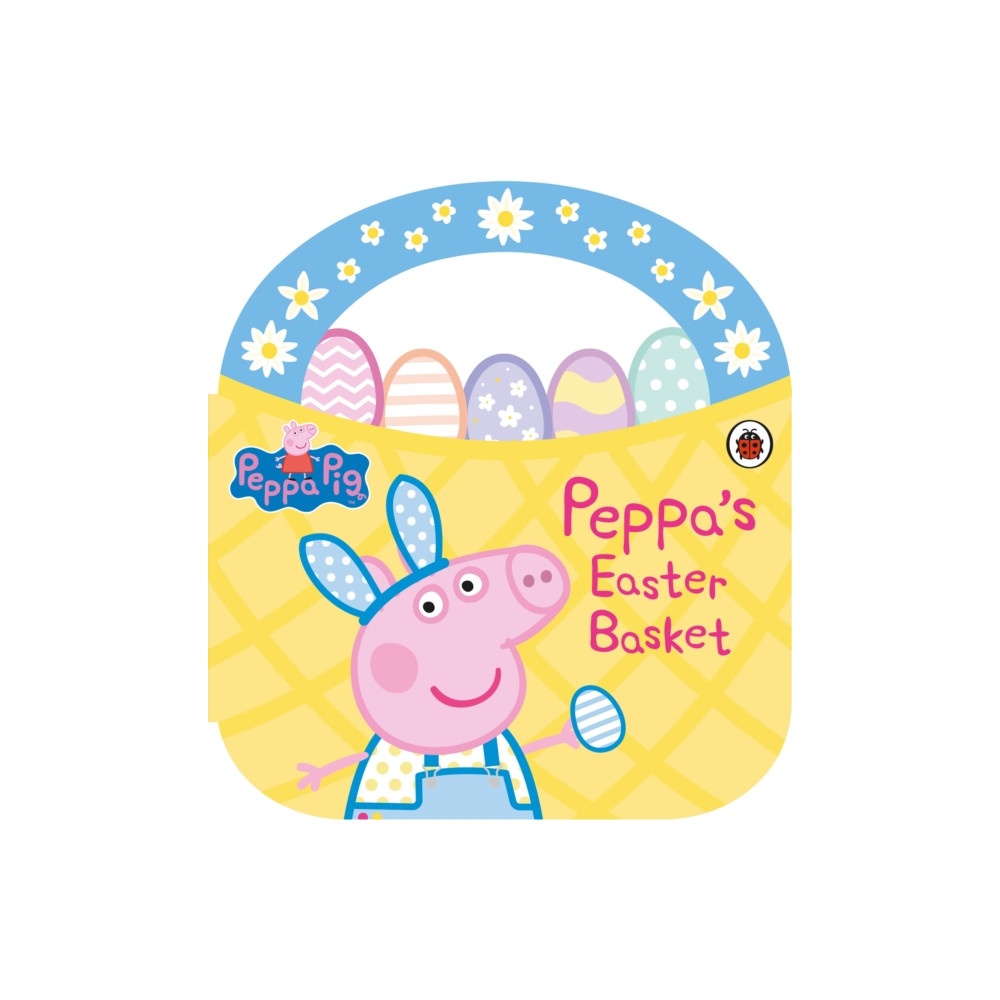Produktbild för Peppa Pig: Peppa's Easter Basket Shaped Board Book (bok, board book, eng)