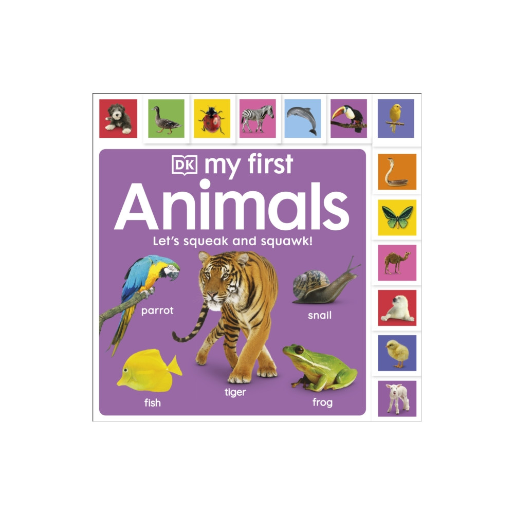 Produktbild för My First Animals: Let's Squeak and Squawk! (bok, board book, eng)