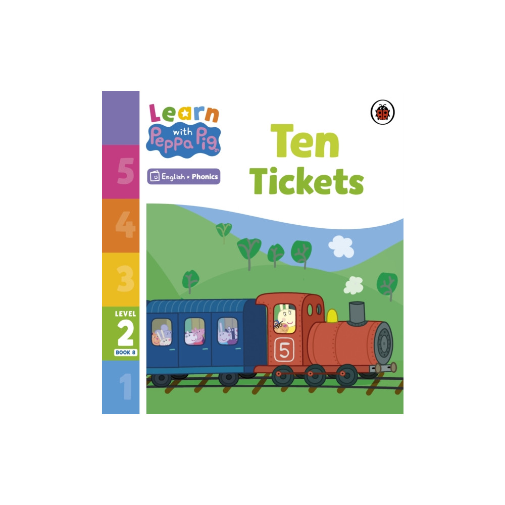 Produktbild för Learn with Peppa Phonics Level 2 Book 8 – Ten Tickets (Phonics Reader) (häftad, eng)