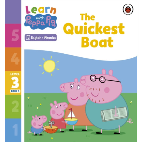 Penguin Random House Children's UK Learn with Peppa Phonics Level 3 Book 3 – The Quickest Boat (Phonics Reader) (häftad, eng)