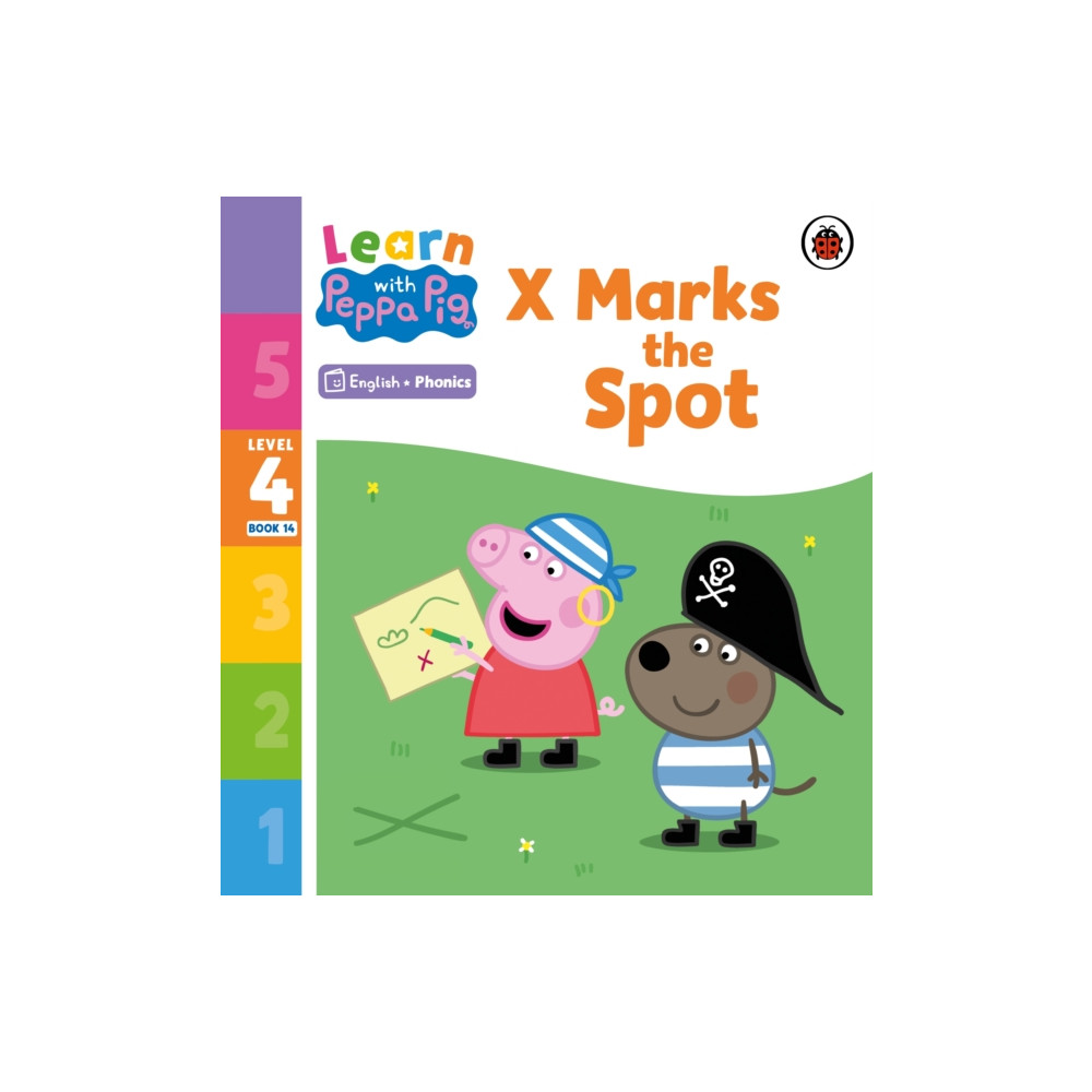 Produktbild för Learn with Peppa Phonics Level 4 Book 14 – X Marks the Spot (Phonics Reader) (häftad, eng)