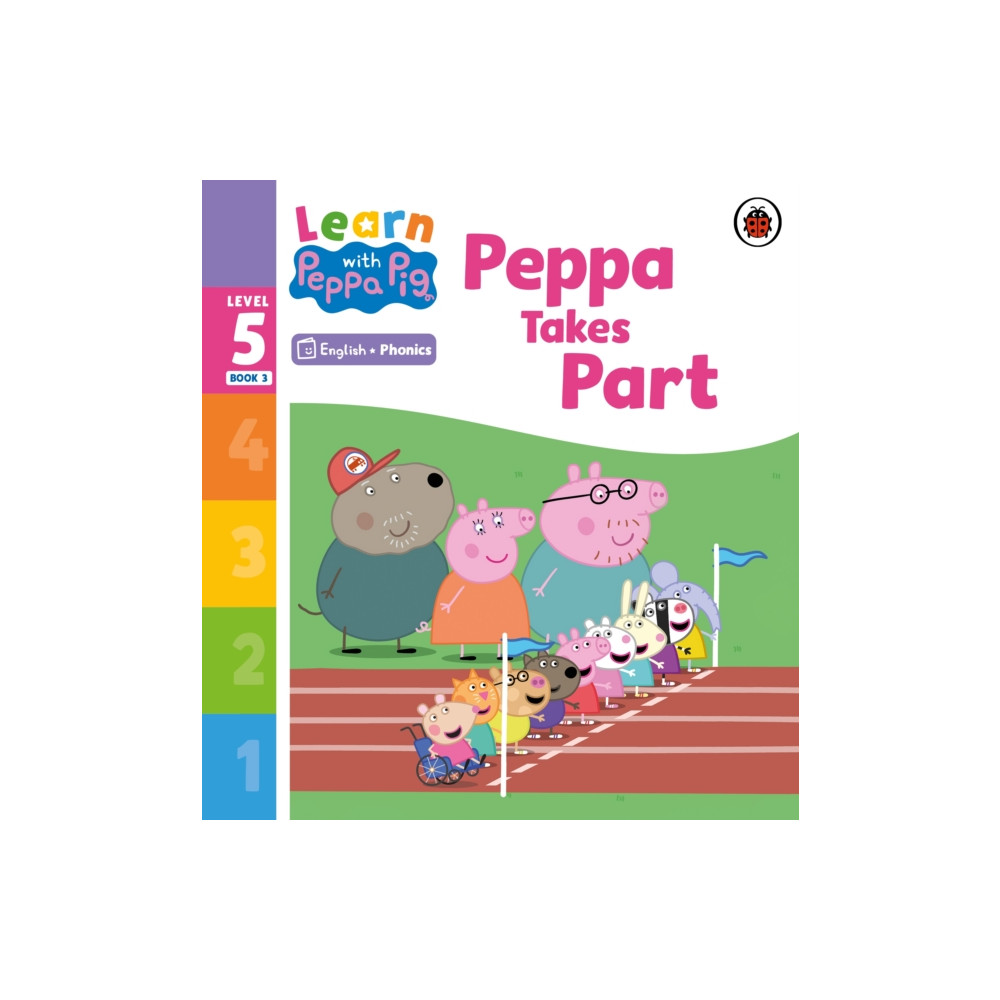 Produktbild för Learn with Peppa Phonics Level 5 Book 3 – Peppa Takes Part (Phonics Reader) (häftad, eng)