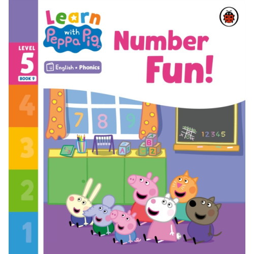 Penguin Random House Children's UK Learn with Peppa Phonics Level 5 Book 9 – Number Fun! (Phonics Reader) (häftad, eng)