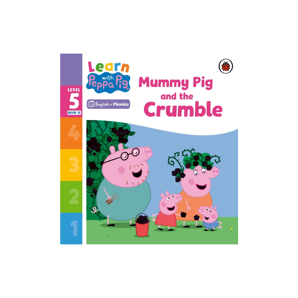 Produktbild för Learn with Peppa Phonics Level 5 Book 13 – Mummy Pig and the Crumble (Phonics Reader) (häftad, eng)