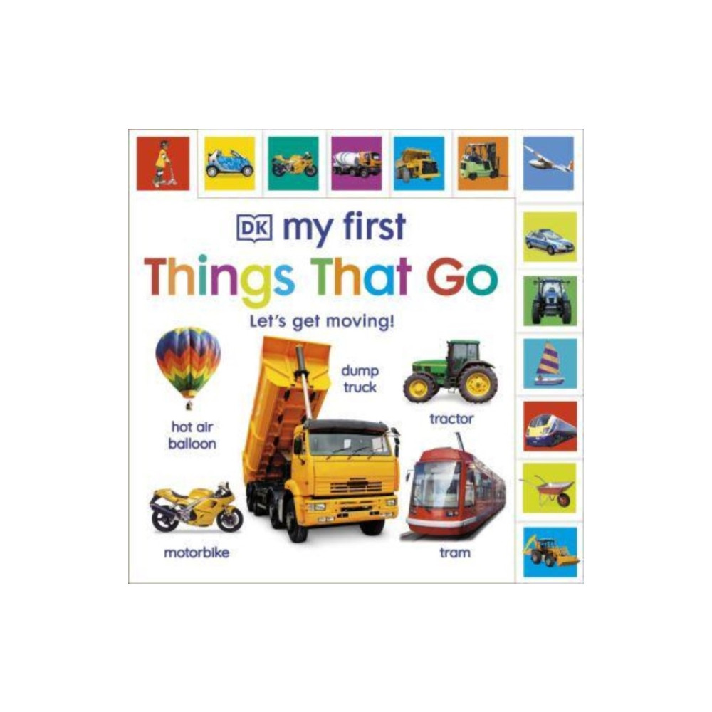 Produktbild för My First Things That Go: Let's get moving! (bok, board book, eng)