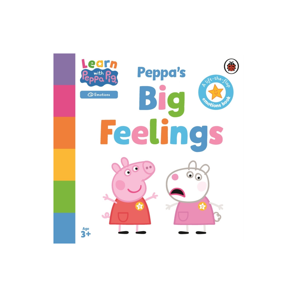 Produktbild för Learn with Peppa: Peppa's Big Feelings (bok, board book, eng)