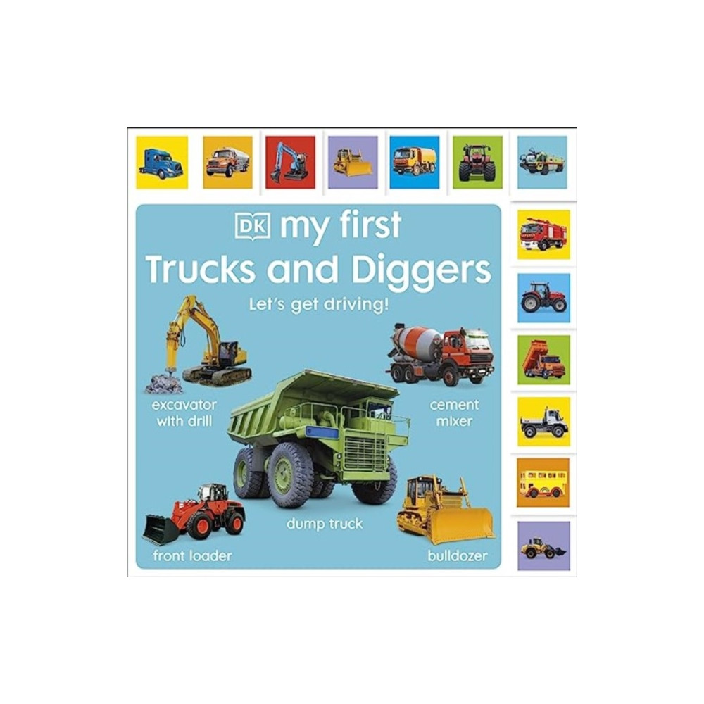 Produktbild för My First Trucks and Diggers: Let's Get Driving! (bok, board book, eng)
